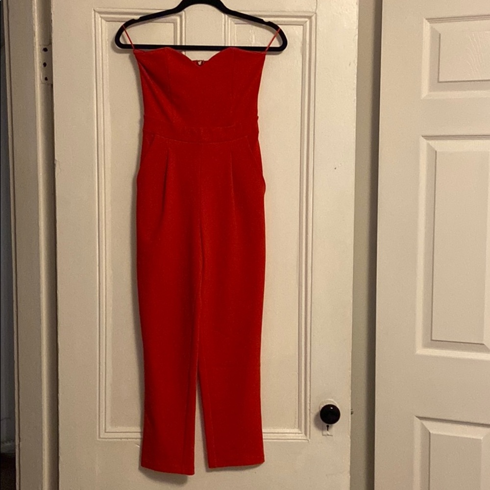 Red Express Jumpsuit